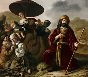 Jacob Seeking The Forgiveness Of Esau by Jan Victors Oil Painting