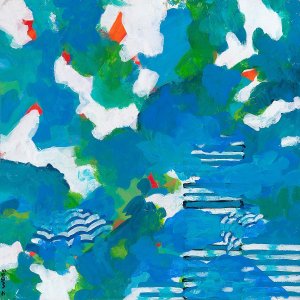 Adriatic Oil painting by Jan Weiss