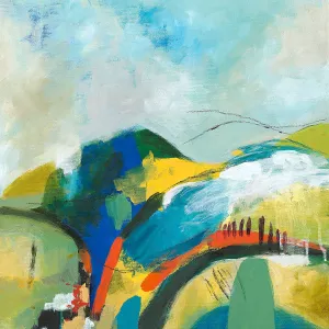 Alpine No. 1 by Jan Weiss Oil Painting