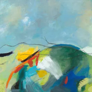 Alpine No. 2 by Jan Weiss Oil Painting