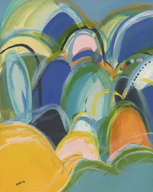 Break On Through No. 3 by Jan Weiss Oil Painting