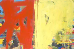 Colorblock 12 by Jan Weiss Oil Painting