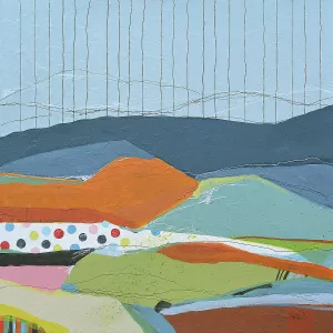 Colorfield No. 14 by Jan Weiss Oil Painting