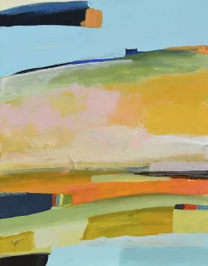Colorfield No. 17 by Jan Weiss Oil Painting