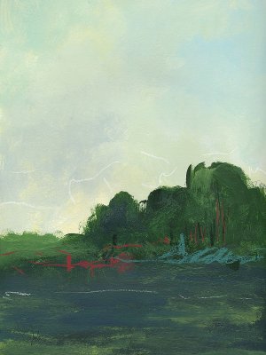 Forest One Oil painting by Jan Weiss