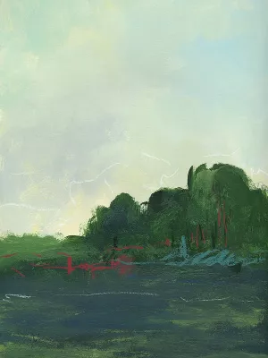 Forest One by Jan Weiss Oil Painting