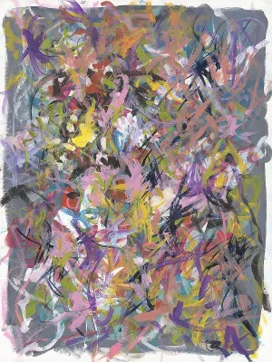 Inside Out No. 1 by Jan Weiss Oil Painting
