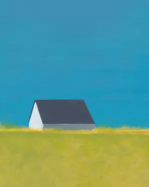 It’s a Farm by Jan Weiss Oil Painting