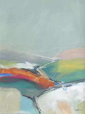 June Hills One by Jan Weiss Oil Painting