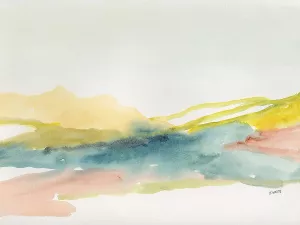 Land Contours No. 2 by Jan Weiss Oil Painting