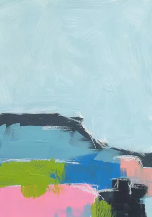 Landscape No. 100 by Jan Weiss Oil Painting
