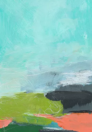 Landscape No. 95 by Jan Weiss Oil Painting