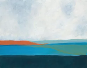 Layered Earth 2 by Jan Weiss Oil Painting