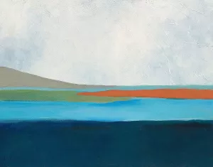Layered Earth 4 by Jan Weiss Oil Painting