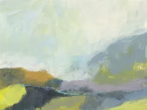 Natures First Green by Jan Weiss Oil Painting