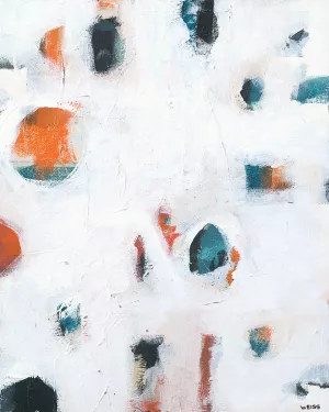 Outside Over There 2 by Jan Weiss Oil Painting