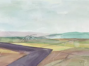 Soft Wanderings 2 by Jan Weiss Oil Painting