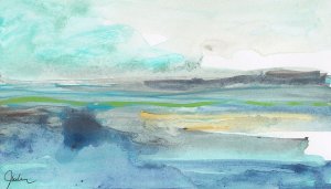 Tempestuous Sea by Jan Weiss Oil Painting