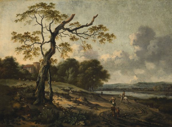 Main Product Photo of Landscape  Painting by Jan Wijnants