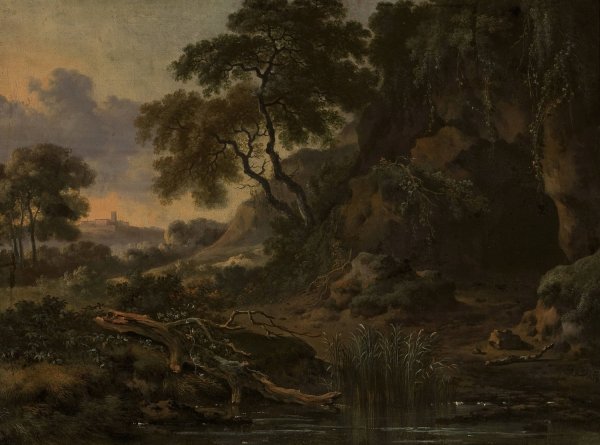 Main Product Photo of Landscape Painting by Jan Wijnants