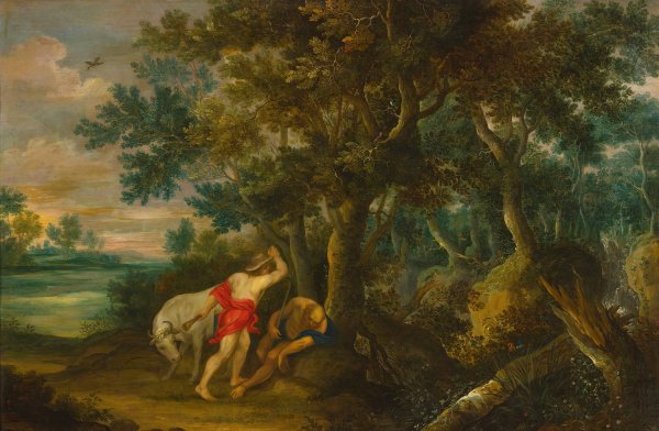 Mercury And Argus by Jan Wildens - Hand-Painted Oil Painting Reproduction