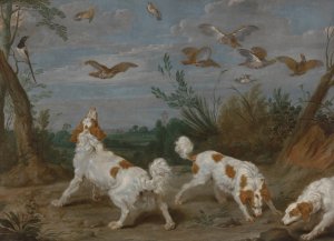 Partridge Hunt by Jan Wildens Oil Painting