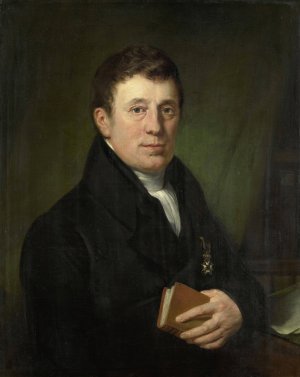 Hendrik Harmen Klijn by Jan Willem Pieneman Oil Painting