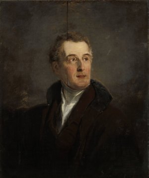 Portrait Study of Arthur Wellesley, Duke of Wellington by Jan Willem Pieneman Oil Painting