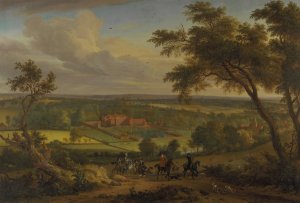 Bifrons Park, Kent by Jan Wyck Oil Painting
