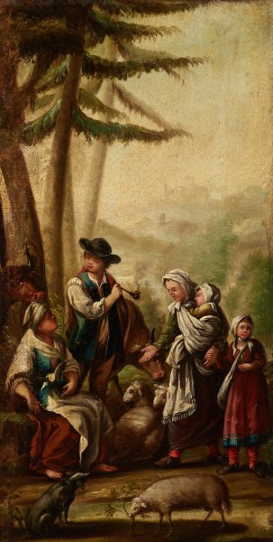 Main Product Photo of Idyll  Painting by Jan Zamojski