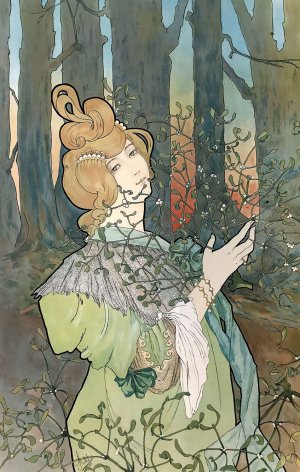 Il Vischio by Jane Atche Oil Painting