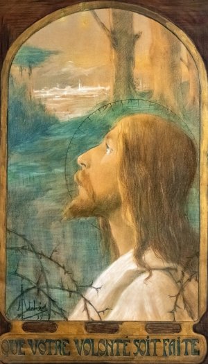 May Your Will be Done by Jane Atche Oil Painting