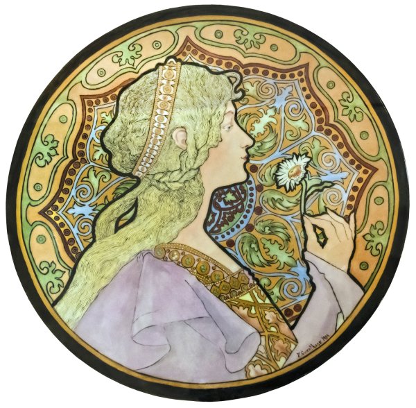 Reverie by Jane Atche - Hand-Painted Oil Painting Reproduction