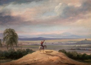 Greeting Krakow by January Suchodolski Oil Painting