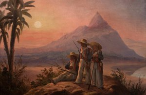 Legionaries at San Domingo by January Suchodolski Oil Painting