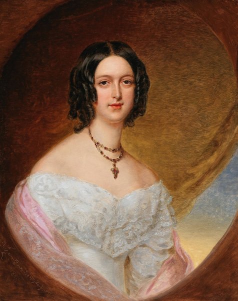 Main Product Photo of Portrait of Pauline, Countess Nostitz  Painting by Jaroslav Cermak