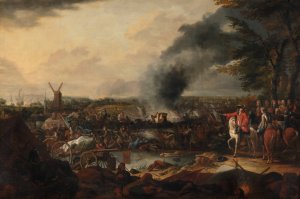 Battle of Ekeren by Jasper Broers Oil Painting