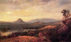 Adam and Eve Mountains painting by Jasper Francis Cropsey