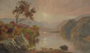 Autumn Landscape by Jasper Francis Cropsey Oil Painting