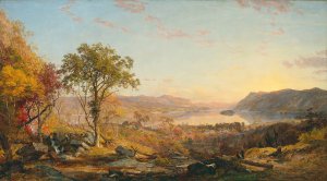 Indian Summer by Jasper Francis Cropsey Oil Painting
