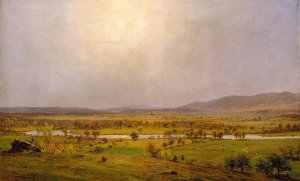 Pompton Plains, New Jersey by Jasper Francis Cropsey Oil Painting