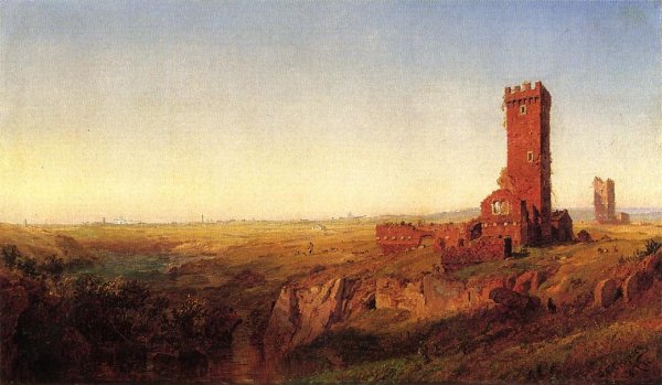 Main Product Photo of The Campagna of Rome Painting by Jasper Francis Cropsey