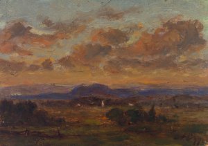 Untitled by Jasper Francis Cropsey Oil Painting