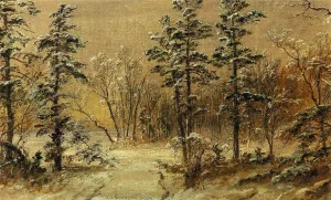 Winter Wonderland by Jasper Francis Cropsey - Oil Painting Reproduction