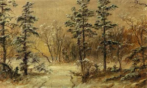 Winter Wonderland by Jasper Francis Cropsey Winter Wonderland by Jasper Francis Cropsey Oil Painting