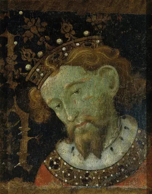 Alfons III the Liberal Oil painting by Jaume Mateu