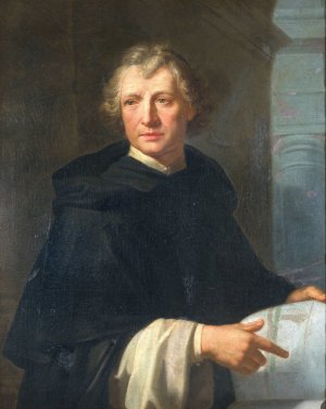 Le Frere Francois Romain by Jean Andre Oil Painting