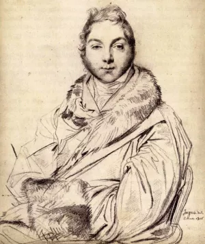 Alexander Baillie Oil painting by Jean-Auguste-Dominique Ingres