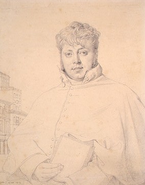 Auguste-Jean-Marie Guenepin by Jean-Auguste-Dominique Ingres Oil Painting