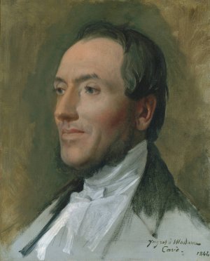 Edmond Cave by Jean Auguste Dominique Ingres Oil Painting